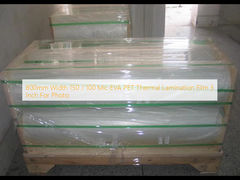 película termal 150/100 de la laminación del ANIMAL DOMÉSTICO de Mic EVA de la anchura de 800m m 3 pulgadas para la foto