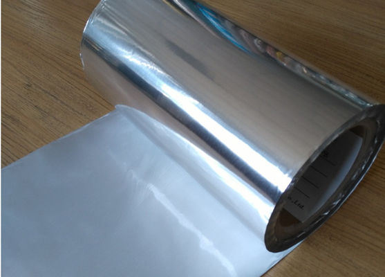 Aluminio / oro metalizado de alta adhesión de poliéster película rollos 25 Mic 2000m para la impresión