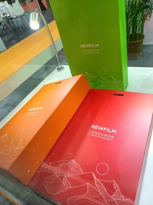 Un buen precio. Película de transferencia ecológica de lujo: superficie mate de nanotexturas / protector de abrasión biodegradable, núcleo verde circular para envases ecológicos de lujo en línea