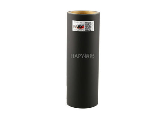 Un buen precio. 30 Mic Luxury Matt Negro Soft Touch Film de laminado térmico BOPP PET para impresión y embalaje en línea