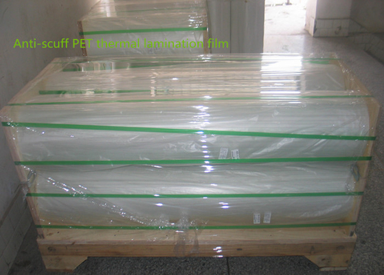 Good price Película resistente a los arañazos y brillante, Películas de embalaje flexibles de PET de 900 mm en línea
