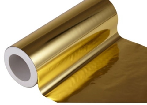 Good price Película de laminado térmico BOPP/PET Oro espejo reflejante metalizado para impresión en línea