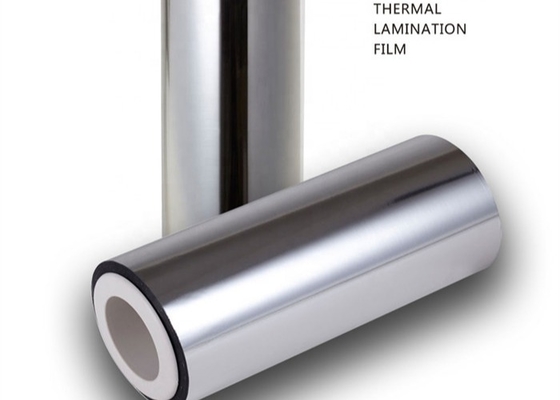 Good price Substrato metálico pulido por plasma BOPP Película de laminación térmica 21μm Nanobrillo para velocidad Embalaje con estampado en caliente Largura personalizada en línea