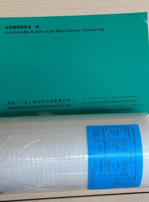 Good price Película protectora de plástico ecológica con barniz de transferencia ecológica en línea