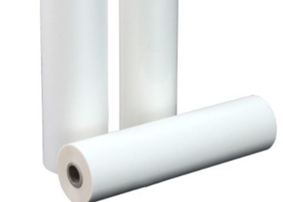 Good price Película térmicamente sensible PET/EVA anti peeling de 4000m con elementos ópticos de doble superficie en diferentes anchos en línea