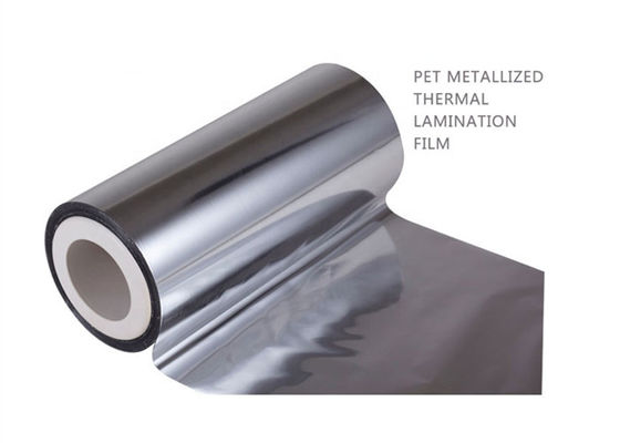 Good price 21 Micr Aluminio metalizado poliéster películas de rollos para impresión de plástico 3000m en línea