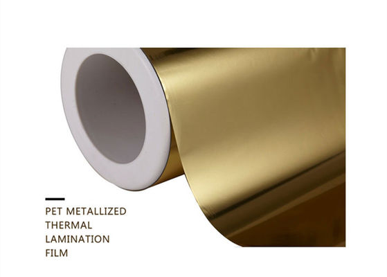 Good price La película BOPP metalizada de PET es adecuada para películas laminadas para embalaje e impresión en línea