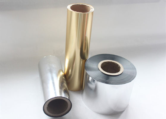 Good price Eliminar los efectos electrostáticos Aluminio Film de laminación térmica metalizado para el embalaje en línea