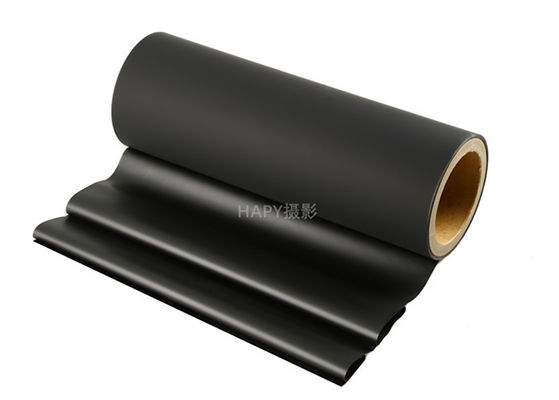 Good price Película de laminación térmica de color negro satinado como el tacto para envases de lujo texturizados en línea