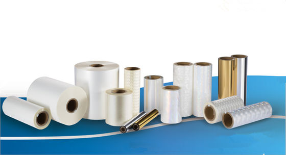Good price 18u Gloss Bopp Limpia Limpia Película de laminado caliente Rollo adecuado para laminadores en línea